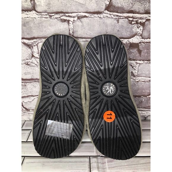 Ugg Olive Green Fluff That Slip On Plush Wool Slippers Men’s Sz 9M US/42 1124111 - Picture 10 of 16